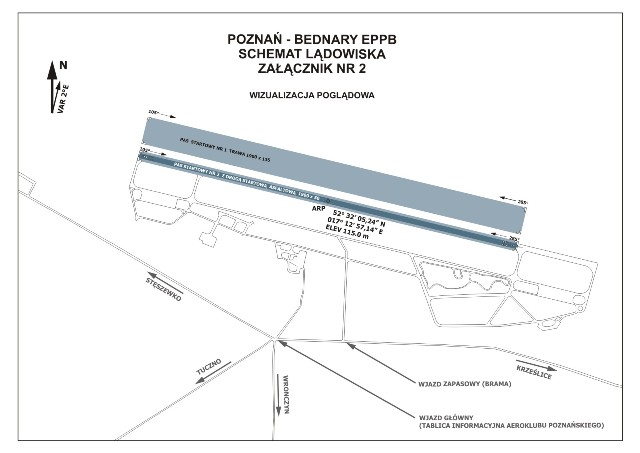 Ldowisko Pozna-Bednary EPPB schemat pogldowy